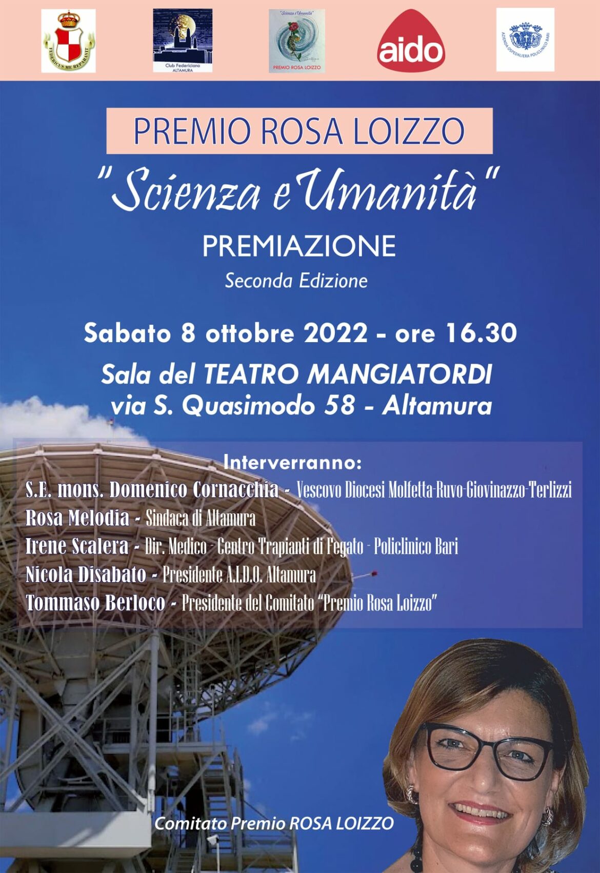 Premio Rosa Loizzo- Locandina 8 Ottobre 2022 – Premiazione seconda edizione (2)