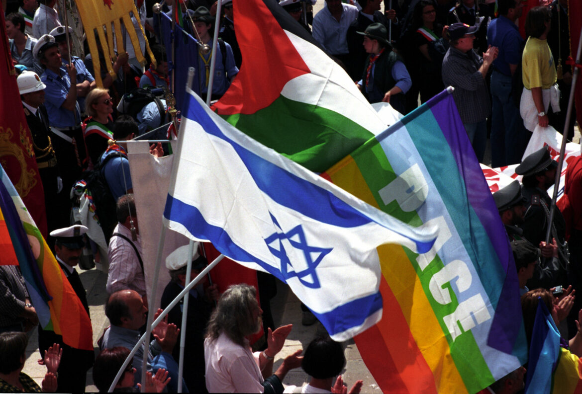Pace-Palestina-Israele-bandiere